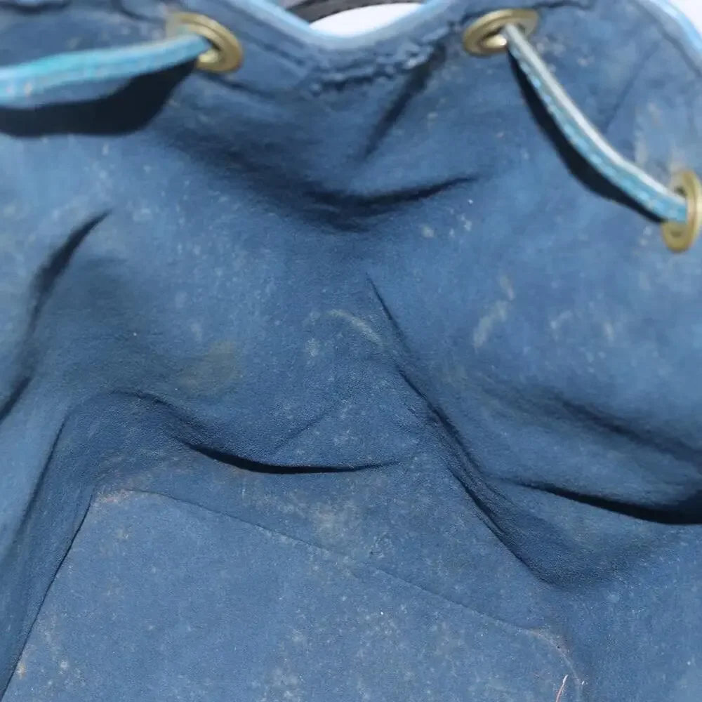 Louis Vuitton Epi Petit Noe Bucket Bag Blue